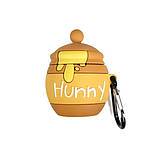 Чохол для AirPods 2/1 series - Баночка з медом (Hunny 3D), силіконовий, фото 2