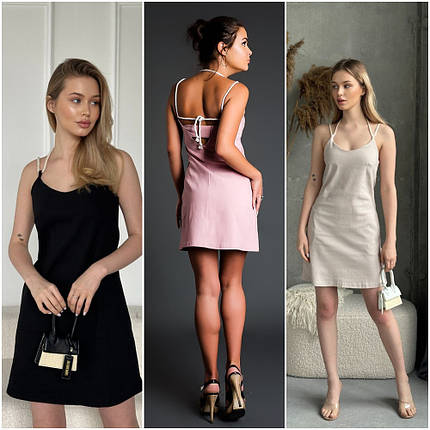 Плаття-сарафан літнє з джинсу норма, фото 1