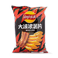 Китайські чіпси Lay's Big Wave Pork Свиняча грудинка Гриль 70г