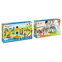 Детский конструктор "Игровая площадка" PolyM 760011 110 деталей, World-of-Toys