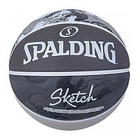 Мяч баскетбольный Sketch Jump Ball Spalding 84382Z размер 7, Lala.in.ua