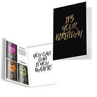 Подарочная открытка с набором Сашетов и Конверт на День Рождения Kama Sutra. DreamShop