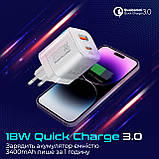 Зарядний пристрій Promate PowerPort-25AC White, фото 4