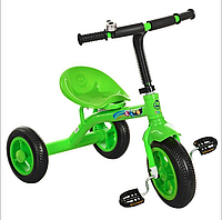 Велосипед PROFI KIDS триколісний дитячий Зелений (M 3252)