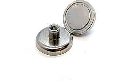 НЕОДИМОВИЙ МАГНІТ У КОРПУСІ  D75 ПІД БОЛТ