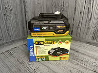 Аккумуляторная батарея Procraft Battery20/4 4 Ач Energy