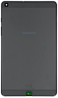 Задняя крышка Samsung T290/T295 Galaxy Tab A 8.0 черная Carbon Black оригинал + стекло камеры