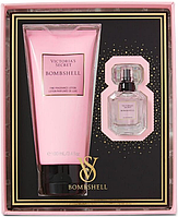 Подарунковий набір Victoria's Secret Bombshell парфуми + лосьйон для тіла (оригінал оригінал США)