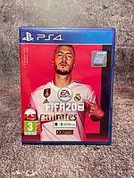 Игра FIFA 20 для Sony PlayStation 4 с русской озвучкой, б/у.