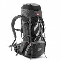 Рюкзак туристический Naturehike NH70B070-B 70+5 л Black/Grey (6927595709009)