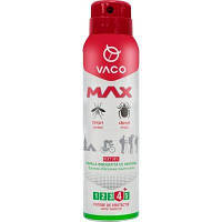 Аерозоль від комах Vaco Max від комарів, кліщів та мошок Deet 30% з пантенолом 100 мл (5901821952385)