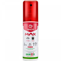 Спрей від комах Vaco Max від комарів, кліщів та мошок Deet 30% з пантенолом 80 мл (5901821952590)