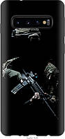Чехол tpu черный патриотический Endorphone Samsung Galaxy S10 Защитник v3 (5226b-1640-26985) ch