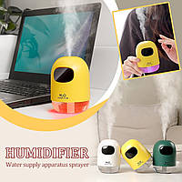 Мини-увлажнитель воздуха PRC Humidifier 200 мл H2O (Белый) (Желтый) (Зеленый)