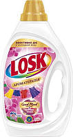 Гель для прання Losk Ароматерапія Color Ефірні масла та аромат Малазійської квітки 20 циклів прання 0.9 л