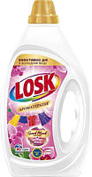 Гель для прання Losk Ароматерапія Color Ефірні масла та аромат Малазійської квітки 30 циклів прання 1.35 л