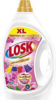 Гель для прання Losk Ароматерапія Color Ефірні масла та аромат Малазійської квітки 50 циклів прання 2.25 л