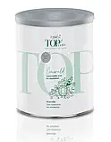 Віск теплий у банці для депіляції Italwax Emerald Смарагд 800 мл., фото 2