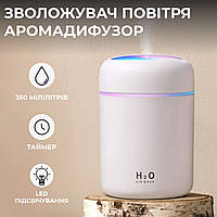 Увлажнитель воздуха H2O Humidifier USB 300ml очиститель увлажнитель воздуха Белый SvitSmart