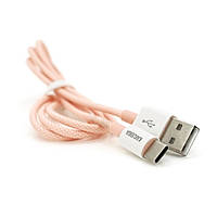 Кабель iKAKU KSC-723 GAOFEI smart charging cable for Type-C, Pink, длина 1м, 2.4A, BOX g