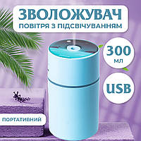 Увлажнитель воздуха Happy Life H2O Humidifier 450ml увлажнители воздуха Голубой SvitSmart