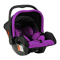Детское автокресло переноска для новорожденных 0-13 кг Joy Фиолетовый