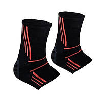 Бандажи на голеностоп Ankle Support Power System PS_6022_M_Black/Orange, M, Lala.in.ua