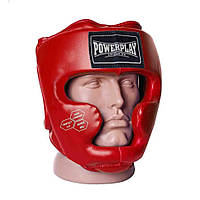 Боксерский шлем тренировочный PowerPlay PP_3043_L_Red, L, Lala.in.ua