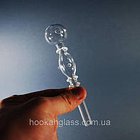 Стеклянная трубка Oil Bubble M Clear