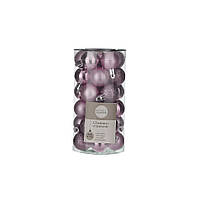 Елочные пластиковые шарики House of Seasons 8720362101604 комплект 30 шт, 3 см, Lala.in.ua