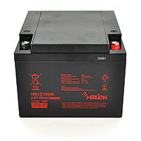 Аккумуляторная батарея MERLION HR12100W, 12V 28Ah Black ( 166 х 175 х 125 (125) ) g
