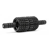 Ролик для фитнеса Foam Ab Roller Adidas ADAC-11405 черный 44 x 12,8 x 12,8 см, Lala.in.ua