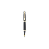 Ручка перова Sheaffer Gift Collection 300 Glossy Black GT FP M (Sh932504)