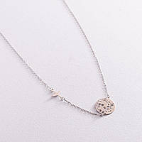 Кольє Кругосвітня подорож у серебрі 181194 Онікс 46