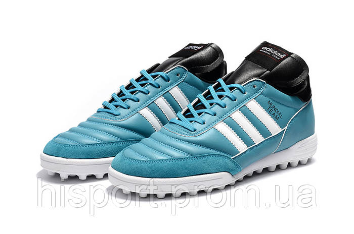 Сороконожки Adidas Copa Mundial Team TF / футбольная обувь, голубые ...