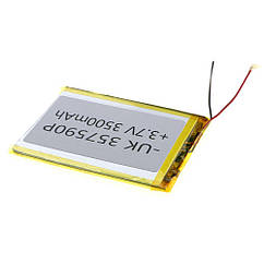 DR Внутрішній акумулятор 357590Р Характеристики 92*70*3 3500 mAh 3.7V