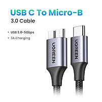 Кабель Type-C to Micro-B UGreen US565 (0.5м), фото 4