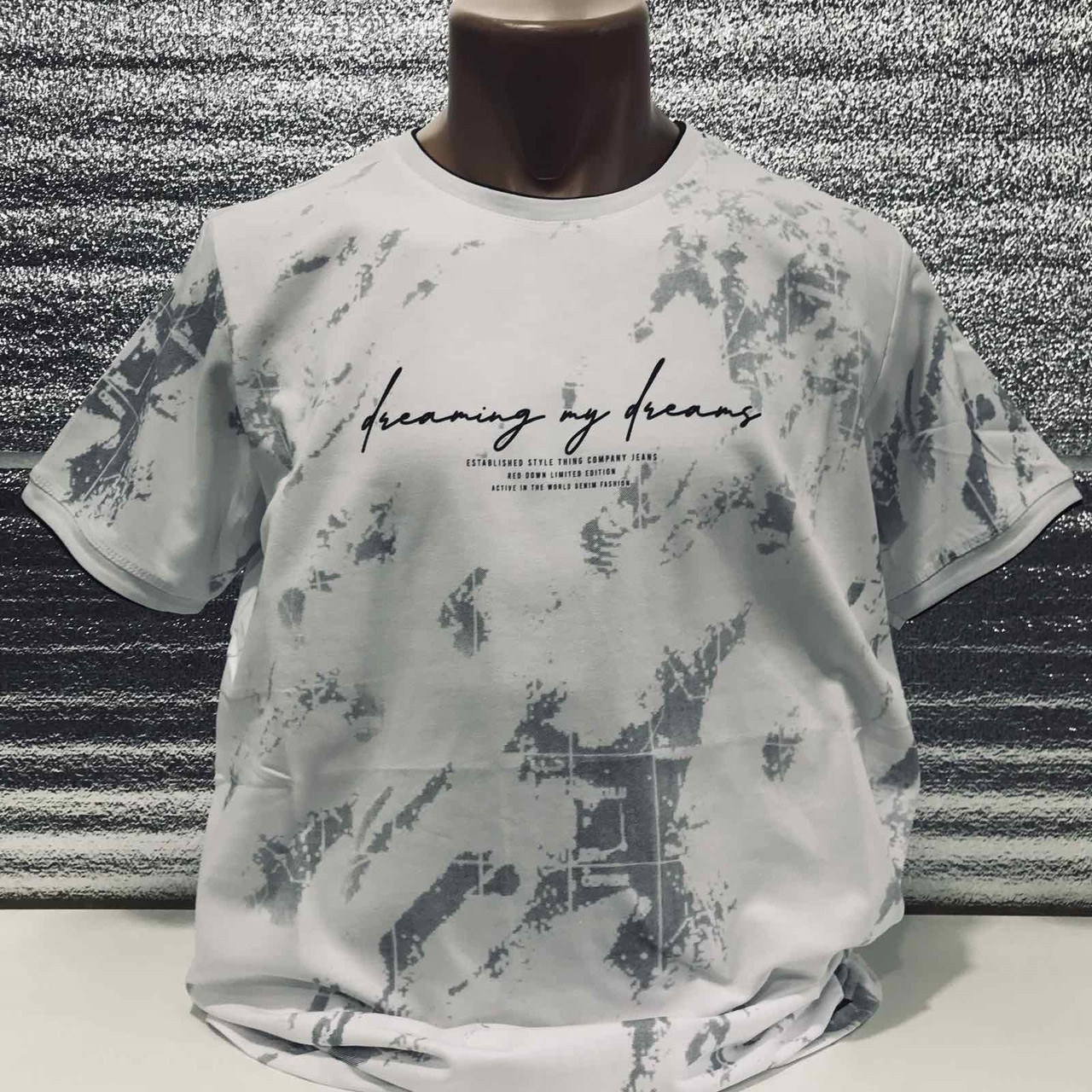 Футболка чоловіча REDDOWN L-XXXl L, Білий