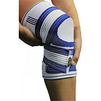 Наколенник Knee Support Pro Power System PS-6008_L/XL_White-Blue (1шт.) L/XL, Lala.in.ua