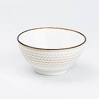 Тарелка супница глубокая круглая керамическая тарелки обеденная 11 см SvitSmart