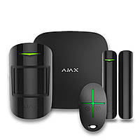 Комплект беспроводной сигнализации Ajax StarterKit 2 black ( Hub 2/MotionProtect/DoorProtect/SpaceControl ) d