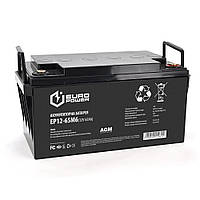 Аккумуляторная батарея EUROPOWER AGM EP12-65M6 12 V 65Ah ( 348 x 168 x 178) Black Q1/48 g