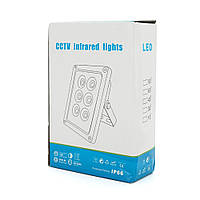 ИК-прожектор LW6-50IR006-12 на 6 диодов с дальностью освещения 50 м, углом обзора 120°.12В d