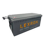 Акумуляторна батарея Lexron LiFePO4 48V 100Ah 4800Wh (522 x 238 x 223) Q1 g