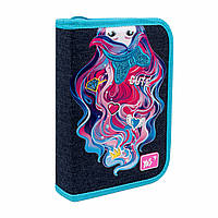 Пенал твердий одинарний з двома клапанами Yes Caramel Girl HP-04