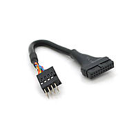 Переходник USB 3.0 => USB 2.0 для материнской платы, 20pin (мама) to 8 pin (папа) d