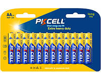 Батарейка сольова PKCELL 1.5V AA/R6, 24 штуки у блістері ціна за блістер, Q12 g