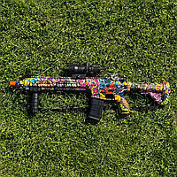 Іграшковий Автомат M416 стріляє кульками орбіз, Гель бластер на акумуляторі