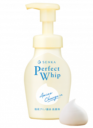 Senka Perfect Whip Amino Charge in Амінокислотна пінка для глибокого, але делікатного очищення 150 мл