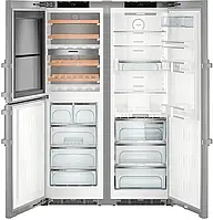 Холодильник LIEBHERR SBSes 8496 Premium Side by Side 185 cm Szara